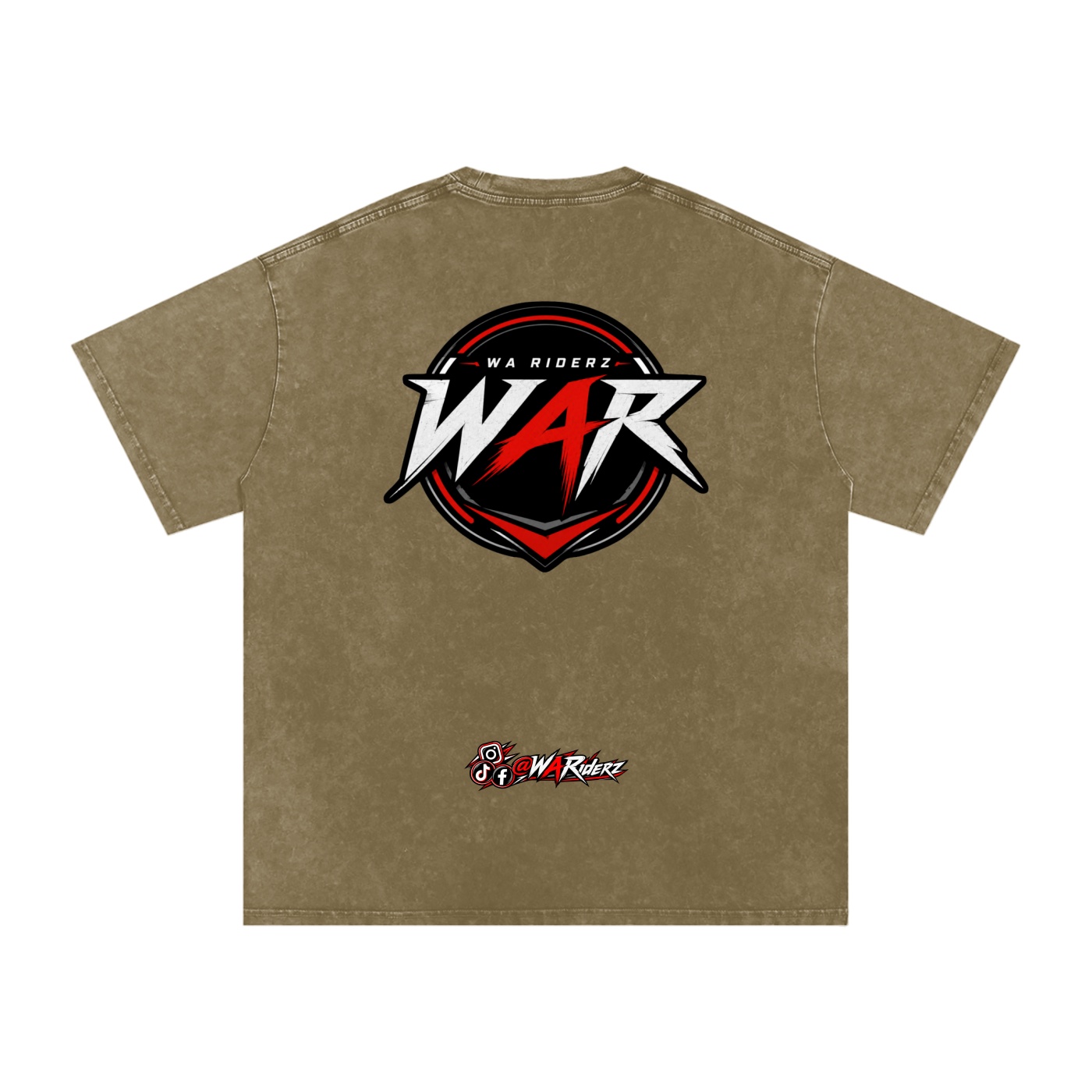 Snow Washed Oversized Cotton T-Shirt - Image 34
