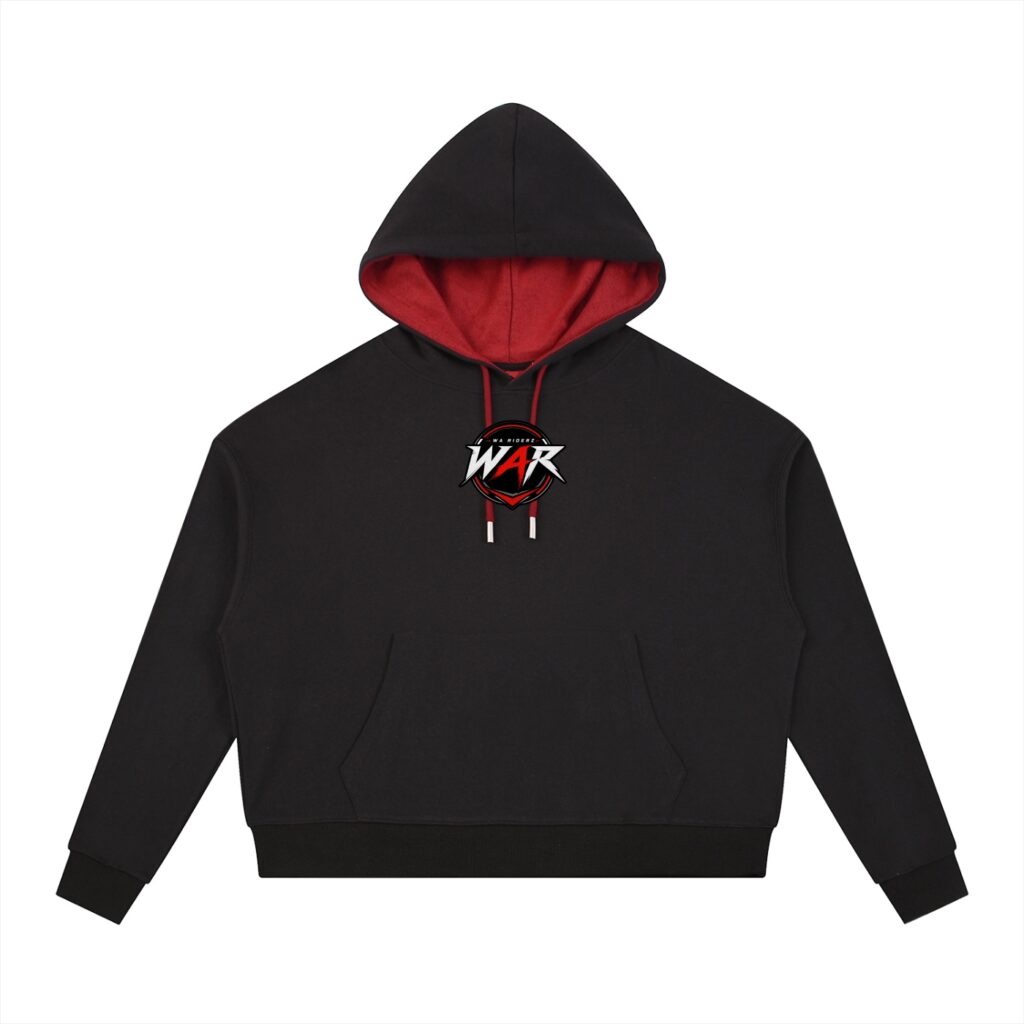 Contrast Drawstring Hoodie