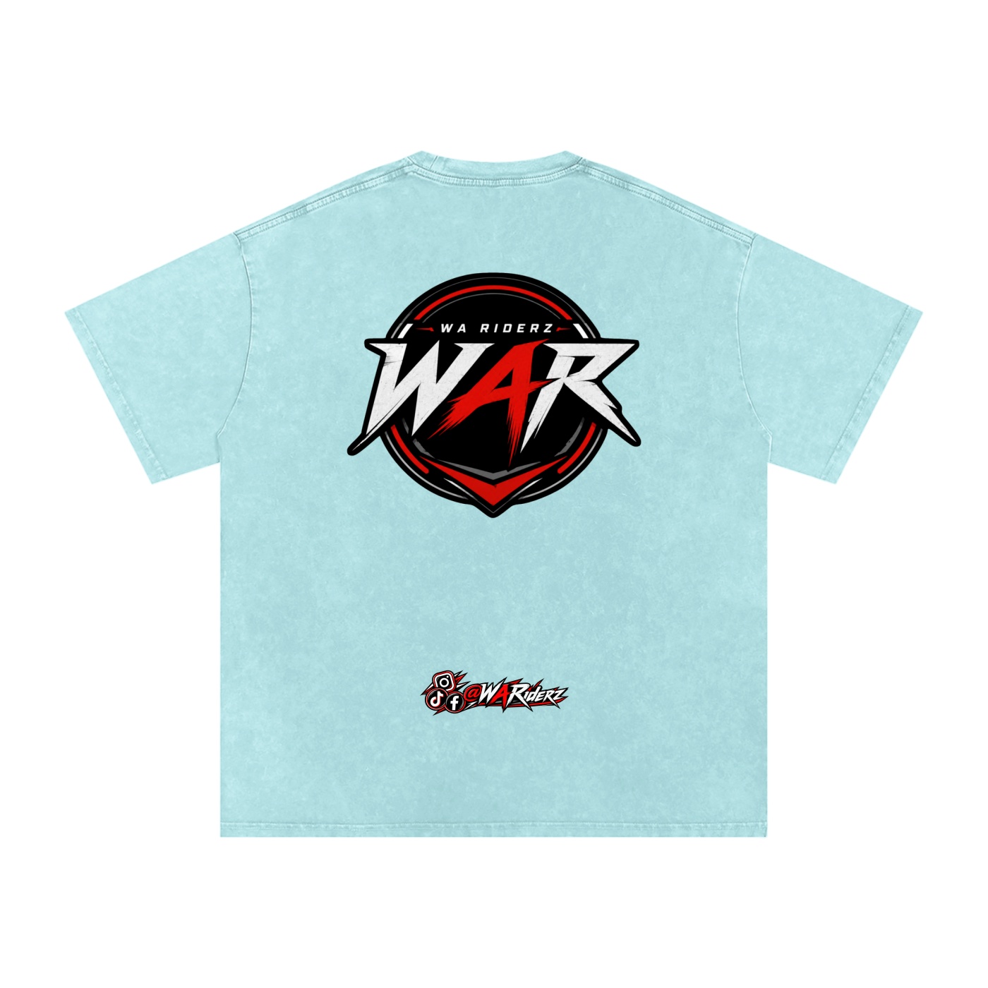 Snow Washed Oversized Cotton T-Shirt - Image 4