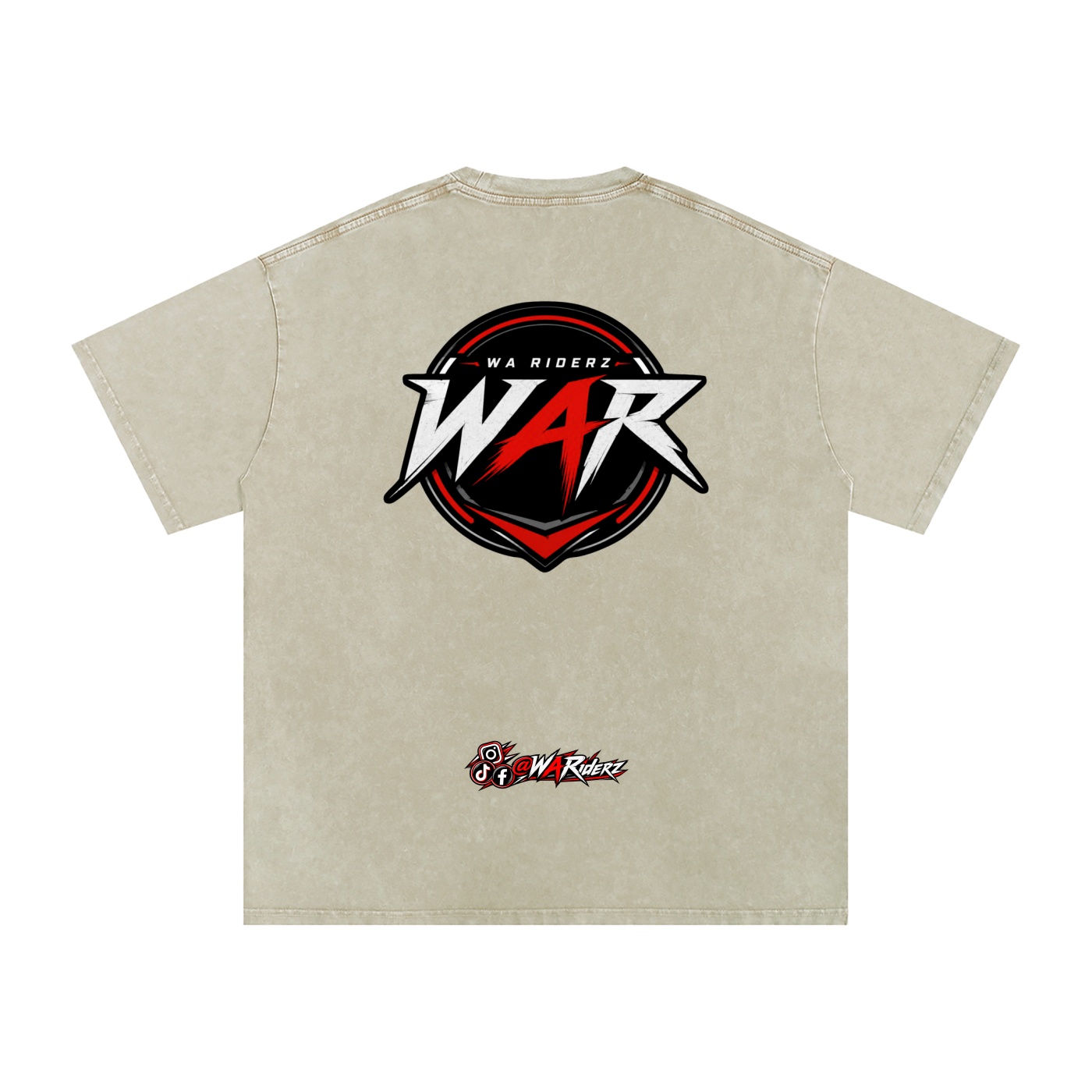 Snow Washed Oversized Cotton T-Shirt - Image 24